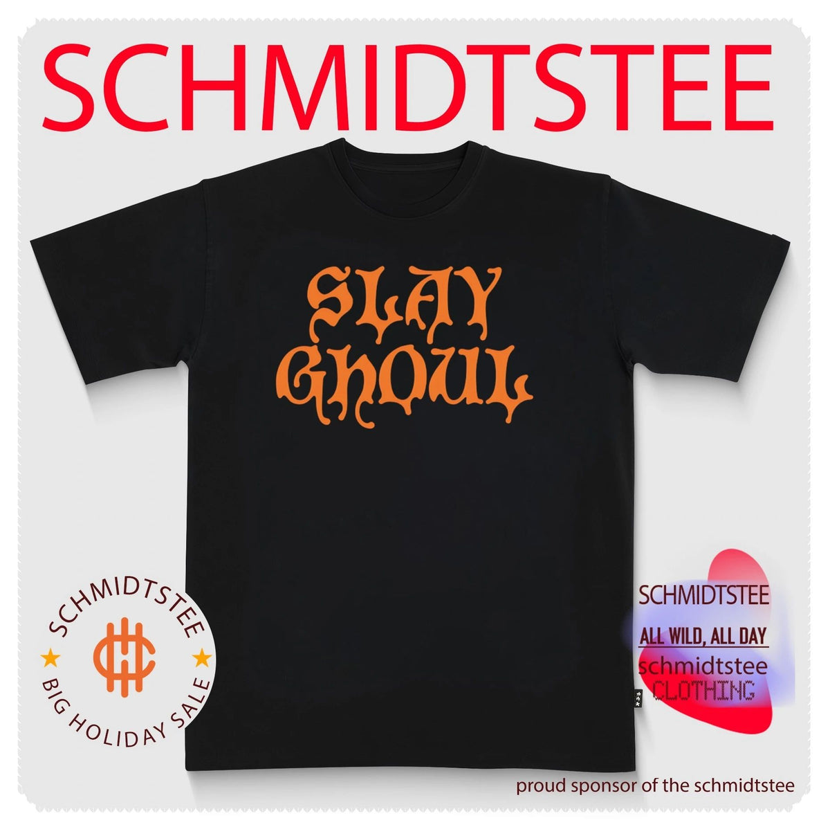 Slay Ghoul Halloween Spooky Horror 2026 shirt