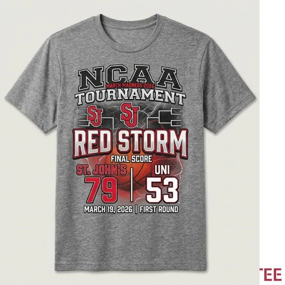 NKCtees 2026 NCAA Tournament St John’s Red Storm 79 53 UNI basketball shirt