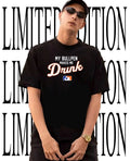 My bullpen makes me drunk logo parody shirt