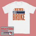 Andrej Stojakovic Illinois Fighting Illini News Just Broke Signature Shirt