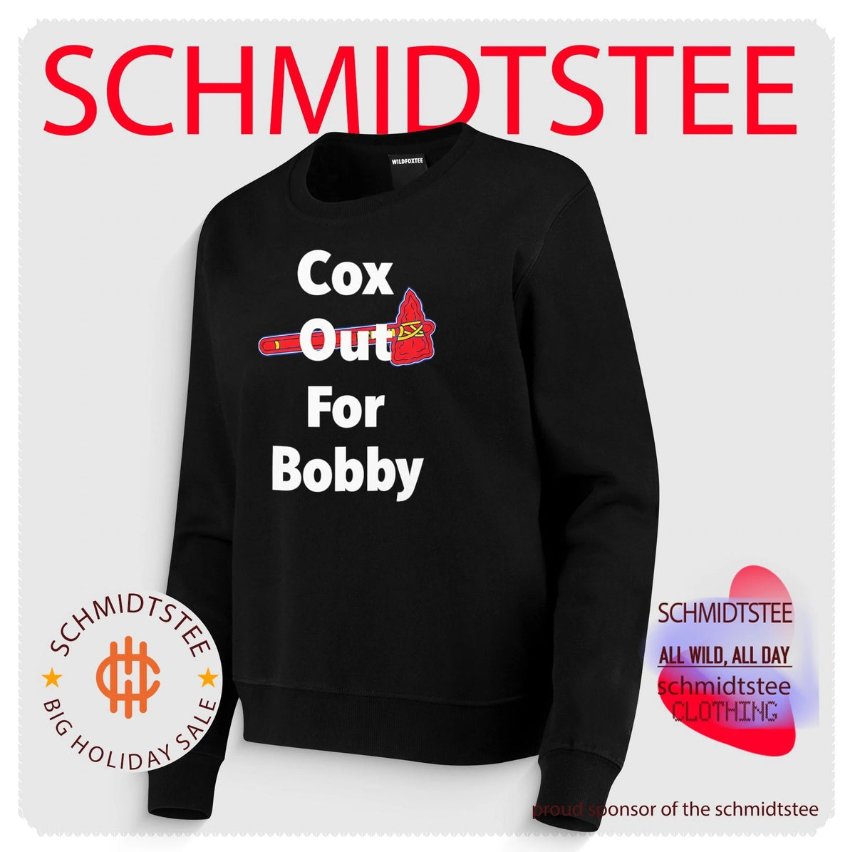 Atlanta Braves Cox Out For Bobby shirt