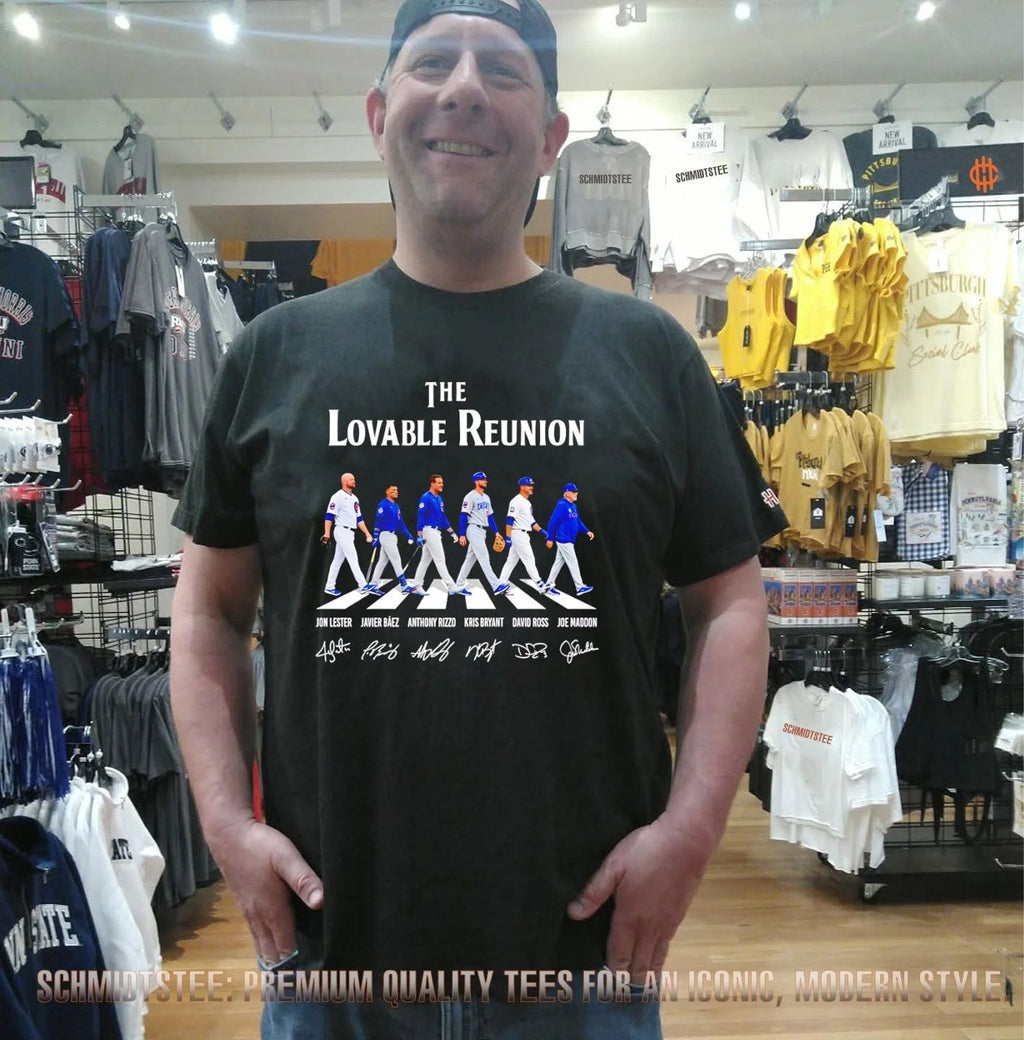 Chicago Cubs The Lovable Reunion Abbey Road signature shirt