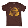 Mens Funny T Shirts Bee Keeping Age Sarcastic Novelty Graphic Tee for Men