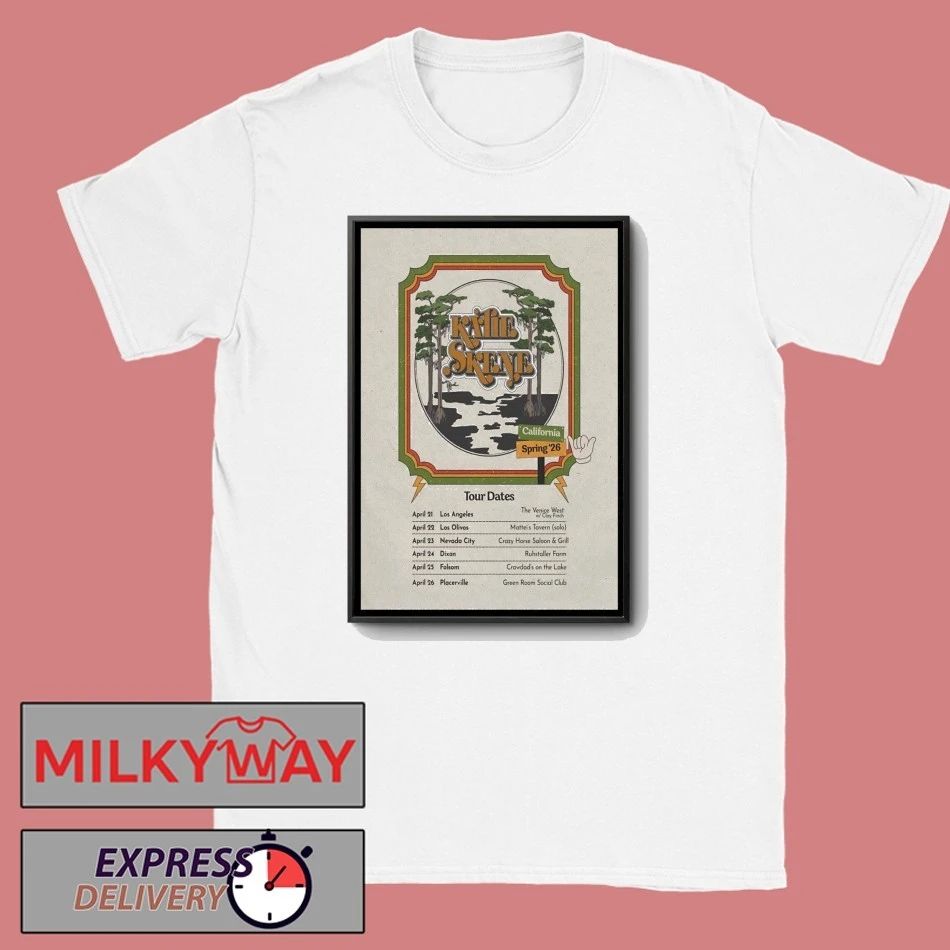Kalie Skene California Spring Tour 26 Poster shirt