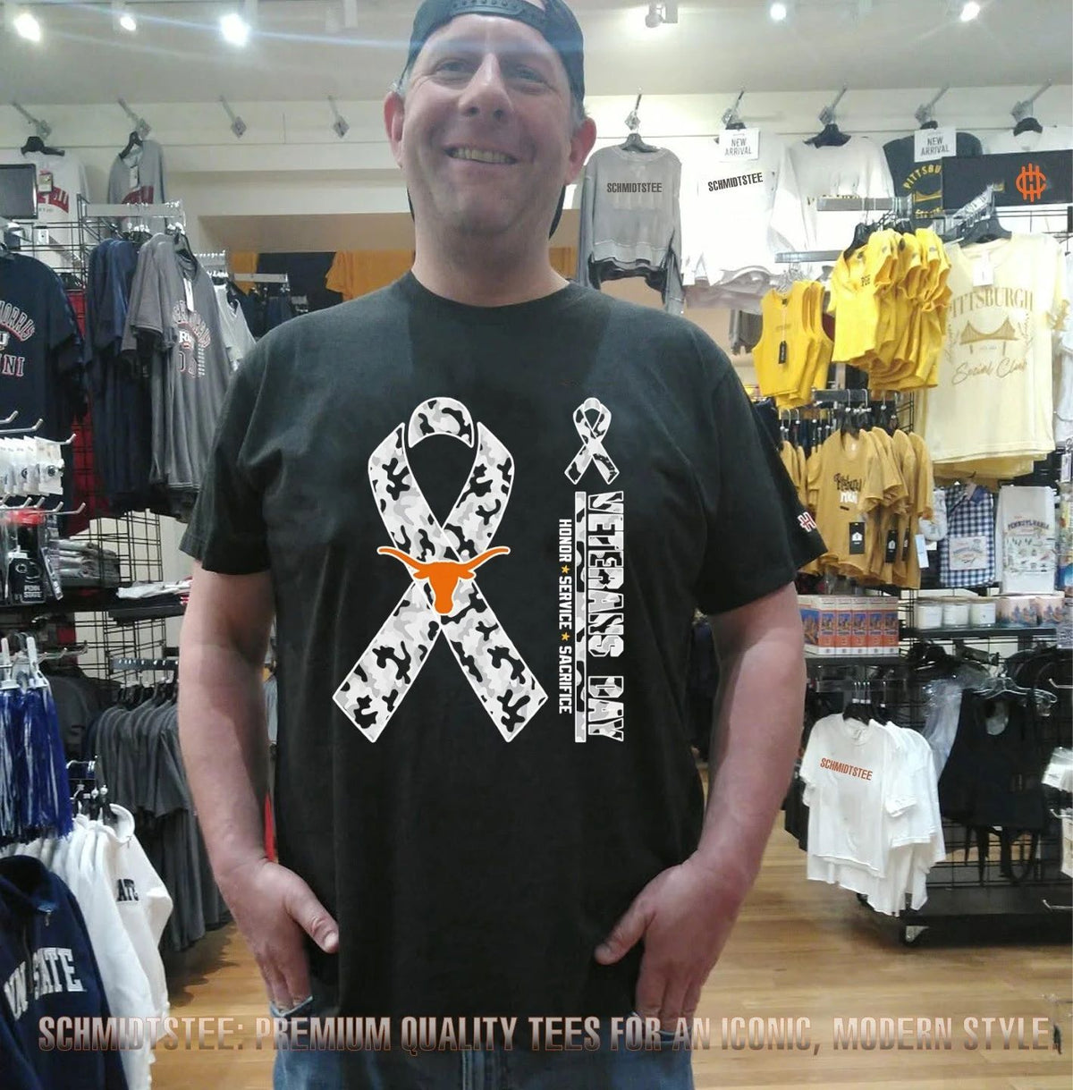 Texas Longhorns x Veterans Day 2026 Honor Service Sacrifice shirt