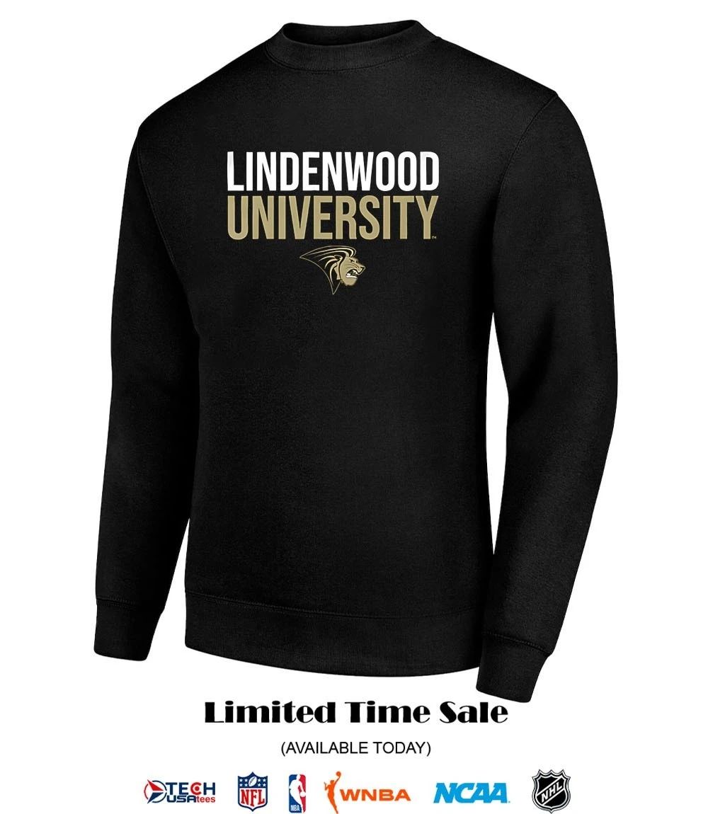 Lindenwood University logo shirt
