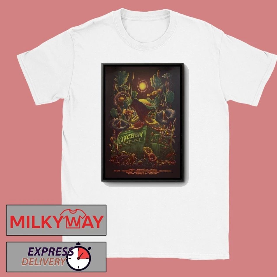 Kitchen Dwellers Spring Tour 2026 Poster shirt