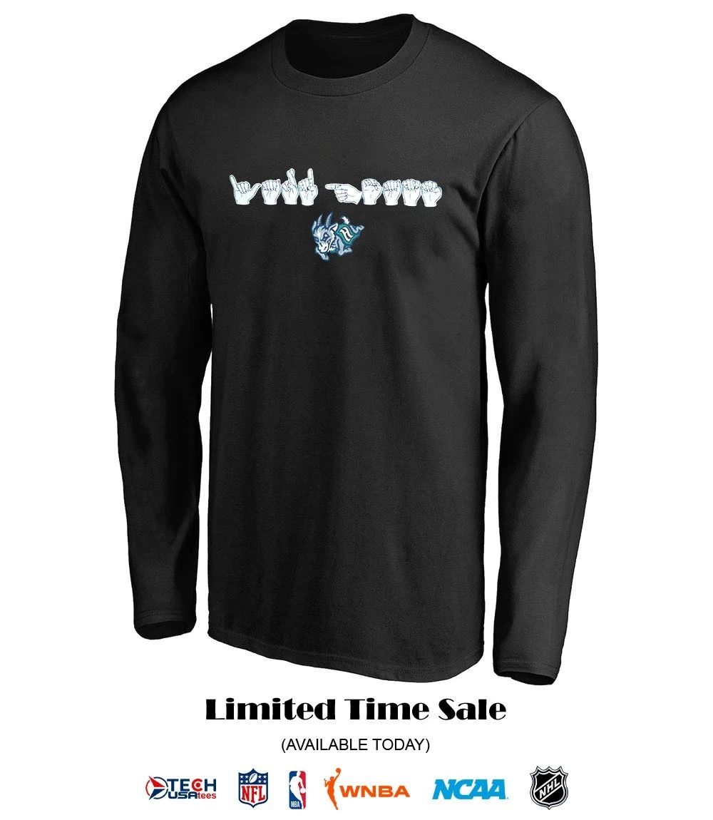 Hartford Yard Goats Wild Good ASL hand shirt