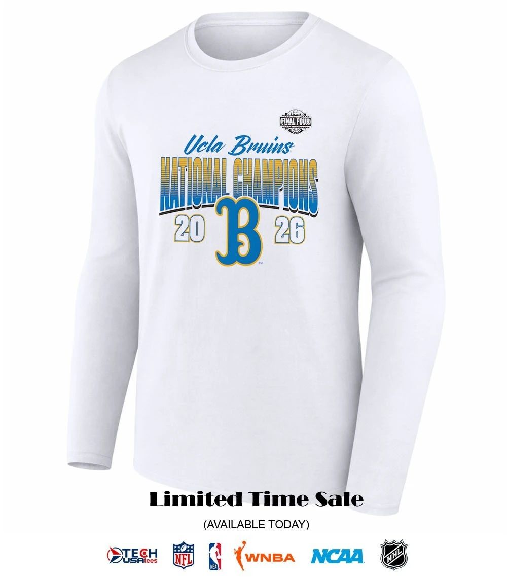 UCLA Bruins 2026 NCAA Women’s Basketball National Champions shirt