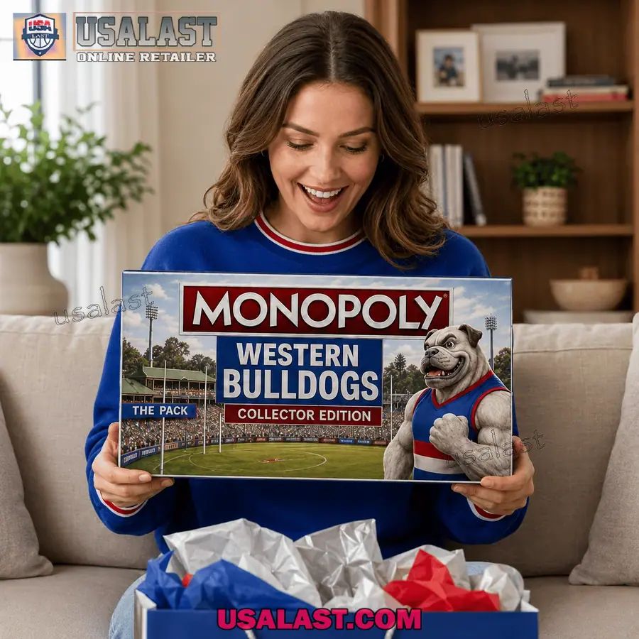 Western Bulldogs Collector Edition Monopoly Board Game 2026