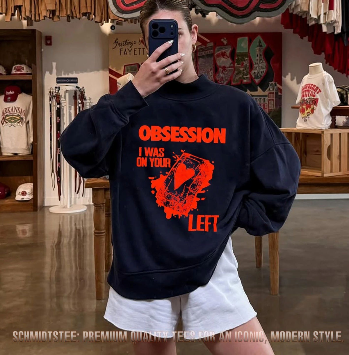 Obsession I Was On Your Left shirt