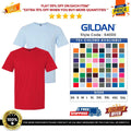 Gildan 64000 Men's Ringspun Softstyle Cotton Jersey Knit Crew Neck Plain T-Shirt