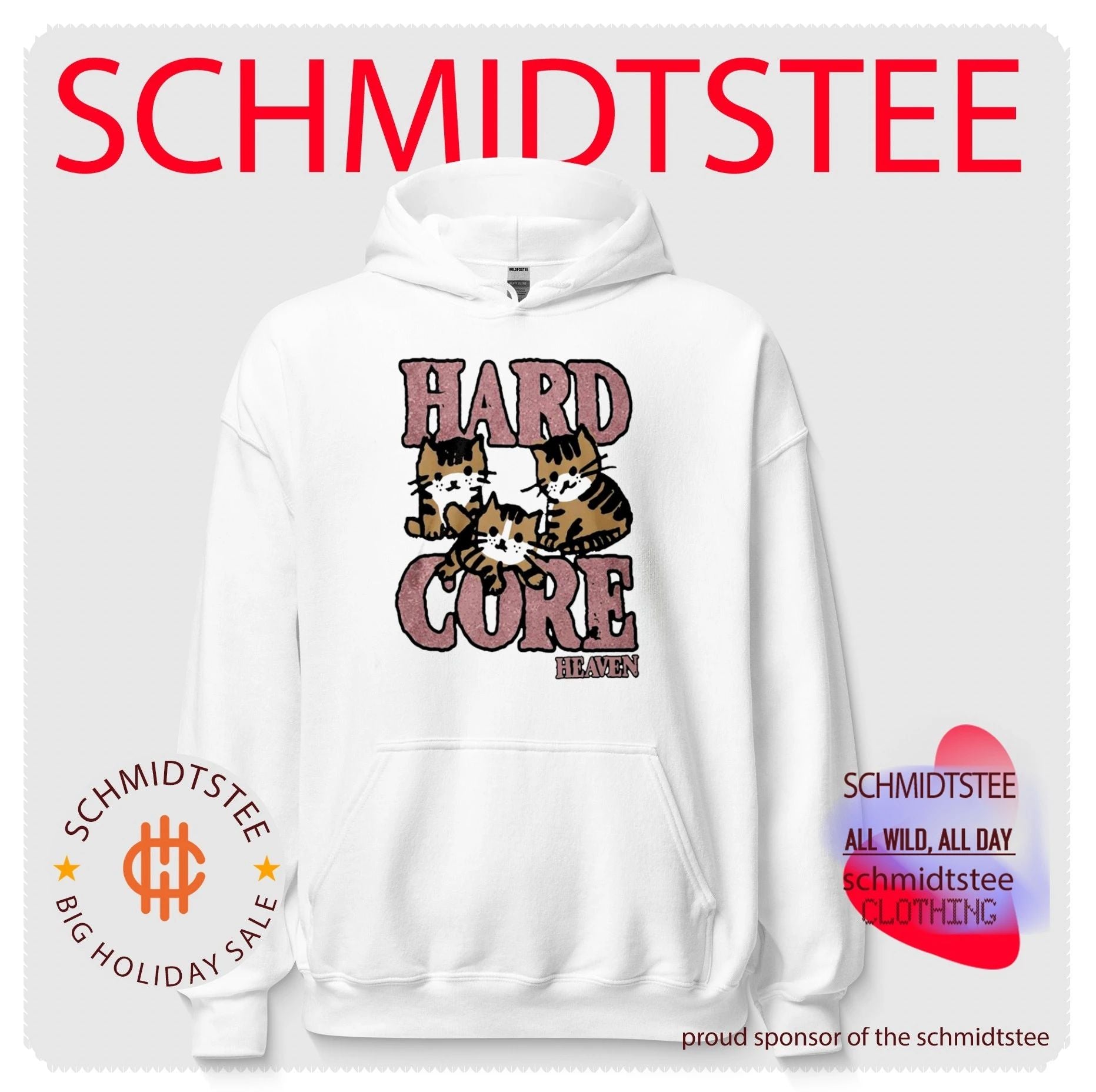 Hard Core Heaven Cats Shirt