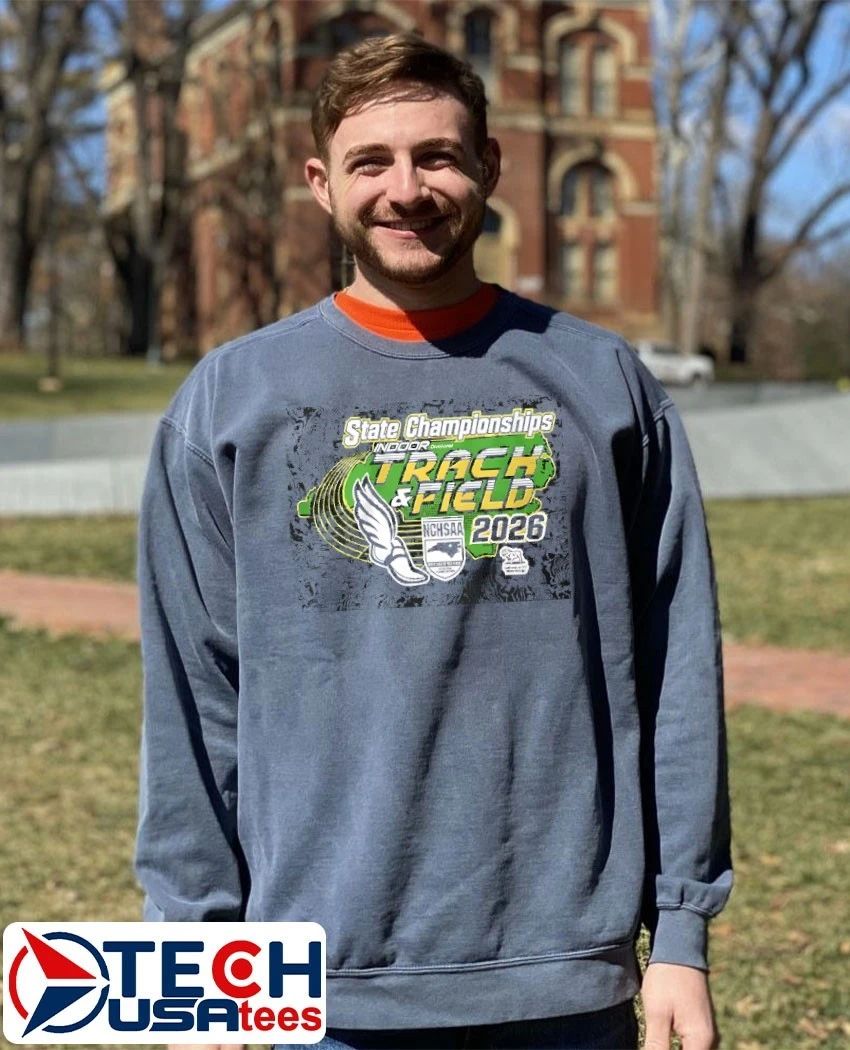 Indoor Track and Field States NCHSAA 2026 State Championships shirt