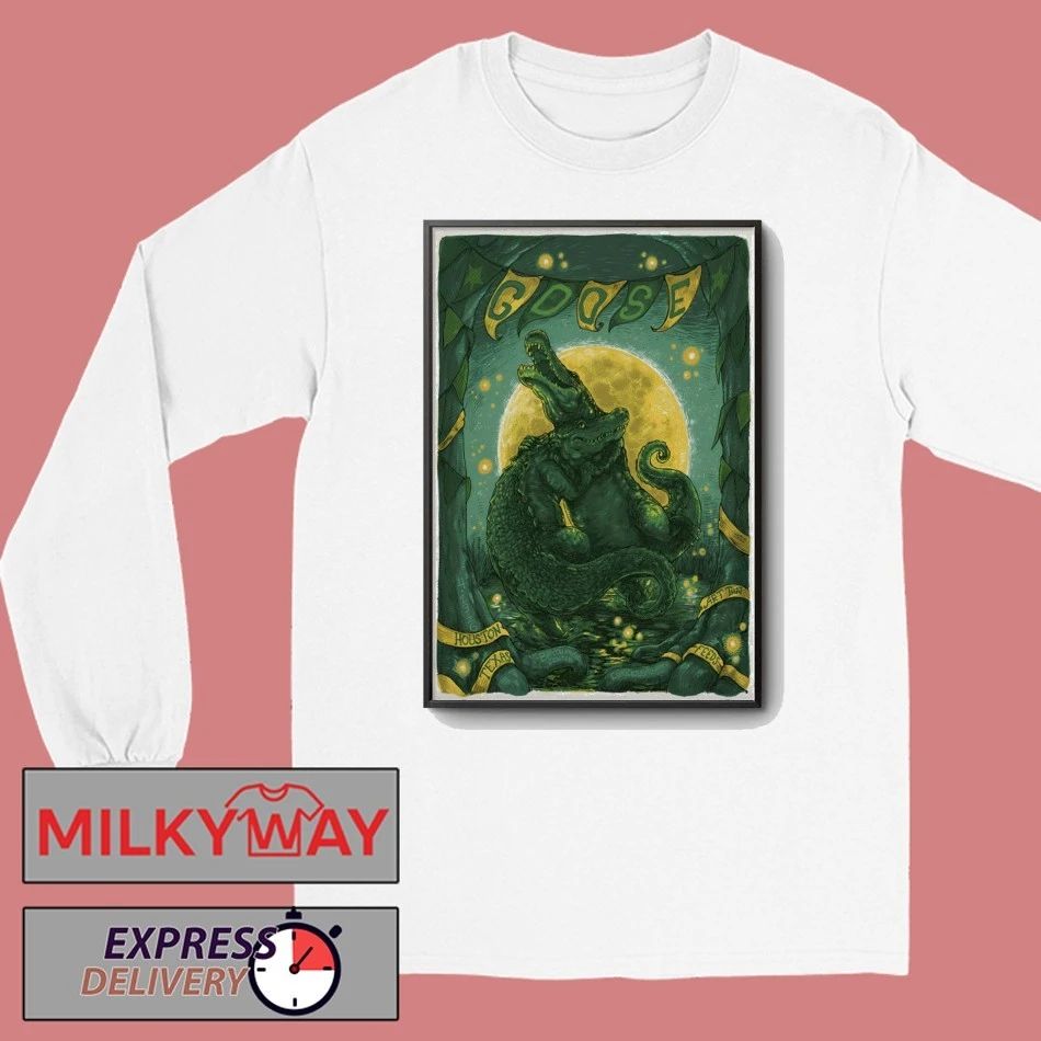 Goose In New Orleans LA On Apr 21-22 2026 Tour Poster shirt