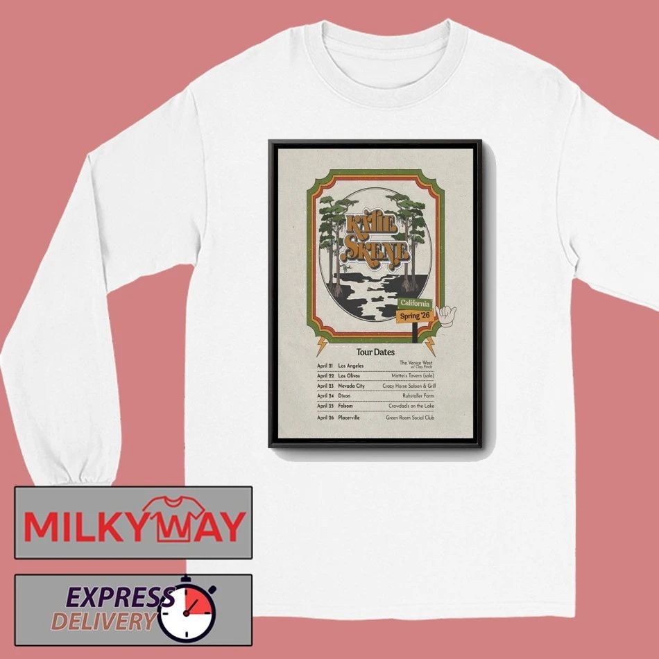 Kalie Skene California Spring Tour 26 Poster shirt