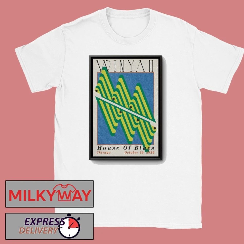 Winyah At House Of Blues Chicago On October 30 2026 Poster shirt