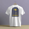 KEEP LIFE SIMPLE PURPLE DESIGN PRINT HIGH QUALITY HEAVY COTTON T-SHIRT (UNISEX)