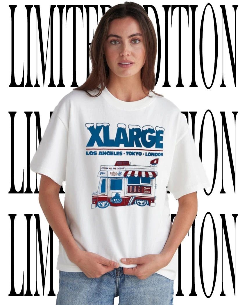 XLARGE Los Angeles Tokyo London Ice Cream Truck shirt