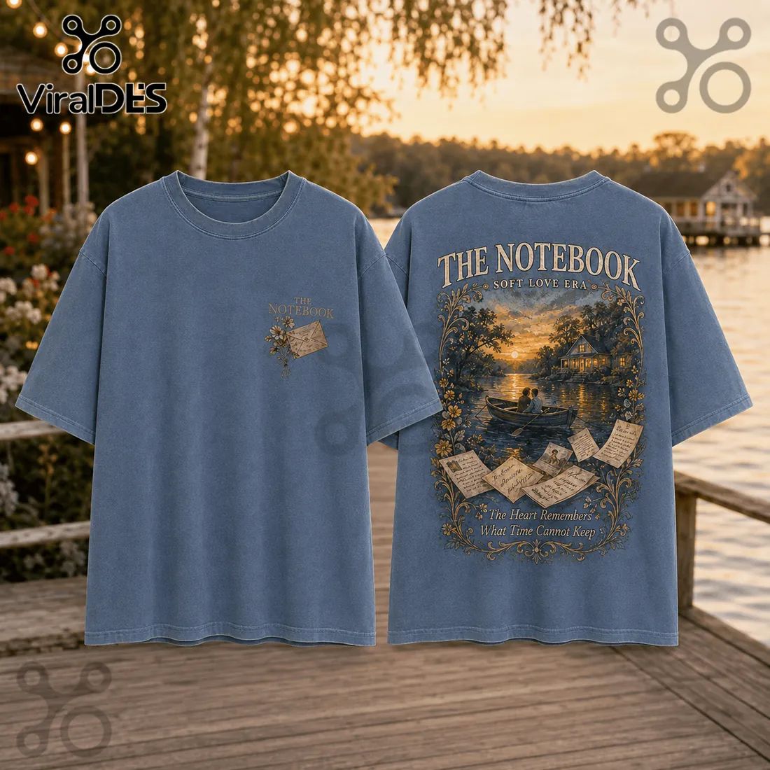 The Notebook Soft Love Era Blue T-Shirt