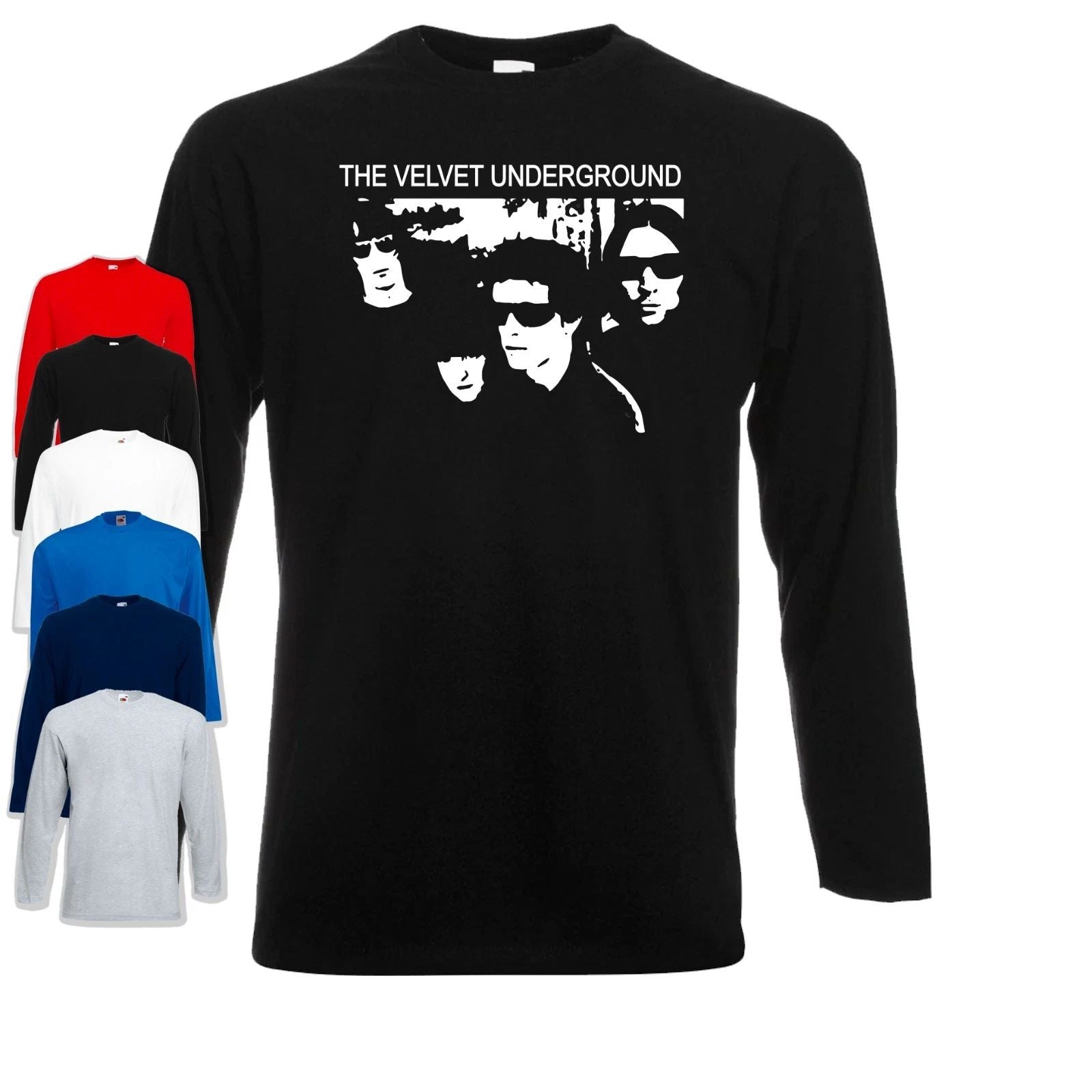 The Velvet Underground Long Sleeve T-Shirt | Lou Reed | John Cale