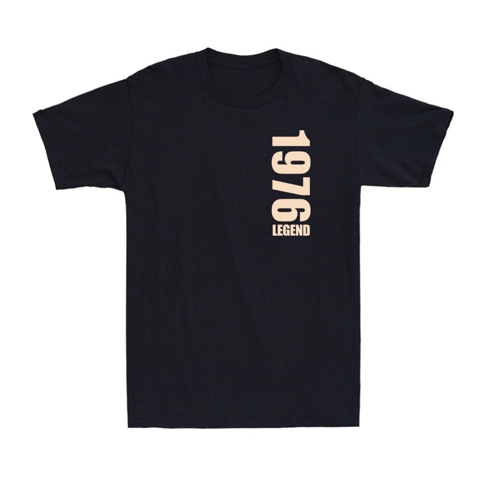 1976 Legend Celebrating Birthday Gifts Vintage Milestone Year Men's T-Shirt