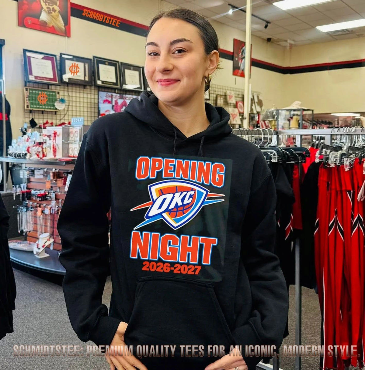 Oklahoma City Thunder NBA Opening Night 2026-2027 shirt