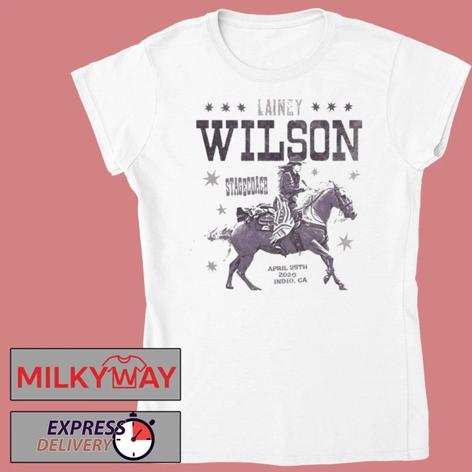 Lainey Wilson Apr 25 2026 Stagecoach Festival Indio CA T Shirt