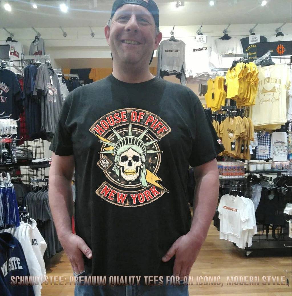 Liberty Skull house of piff New York shirt