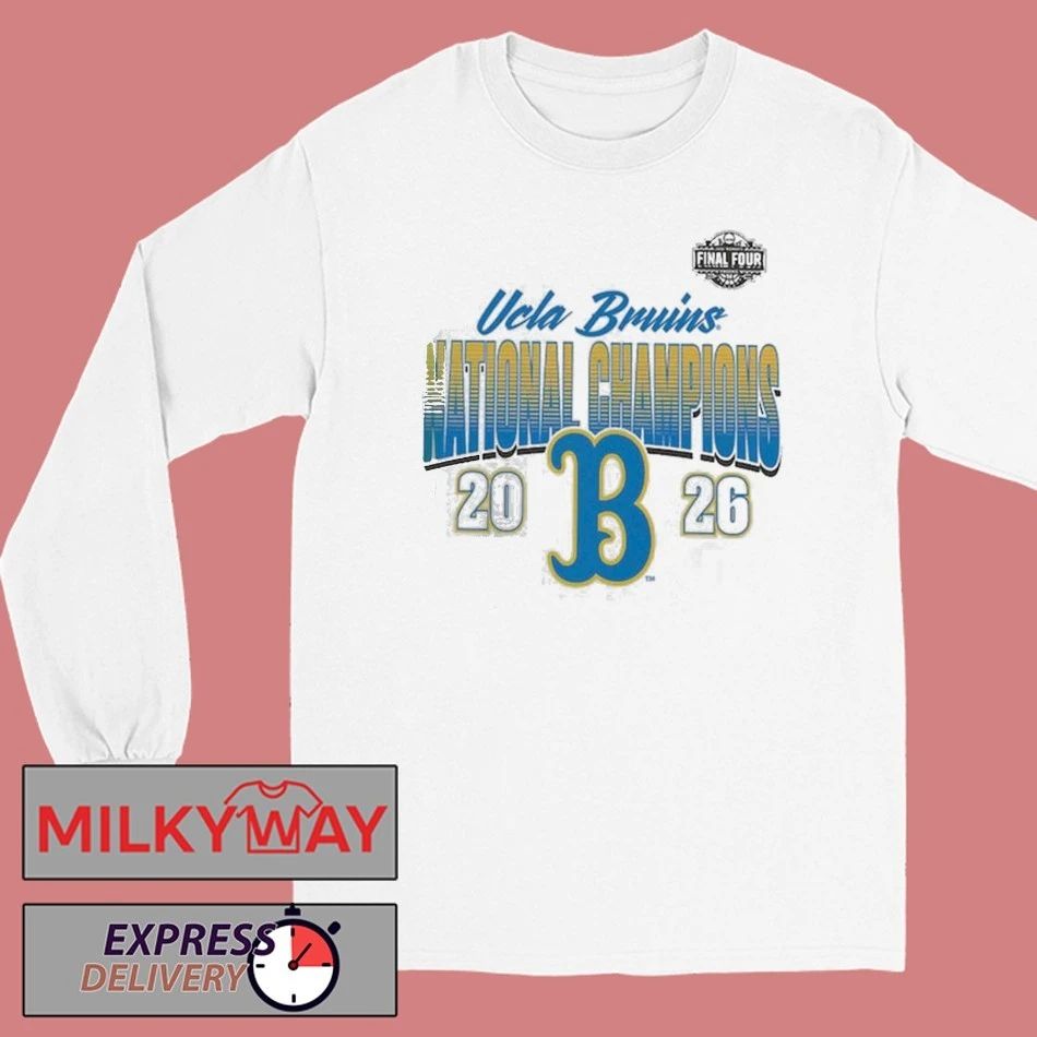 UCLA Bruins Women’s Basketball 2026 NCAA National Champions Schedule Bracket T-Shirt