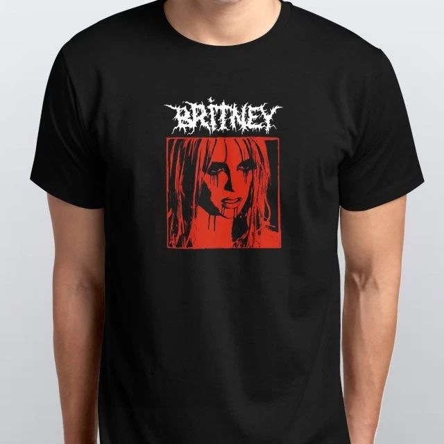 Britney Spears Rock T-SHIRT S M L XL XXL 3 4 XL colours Black