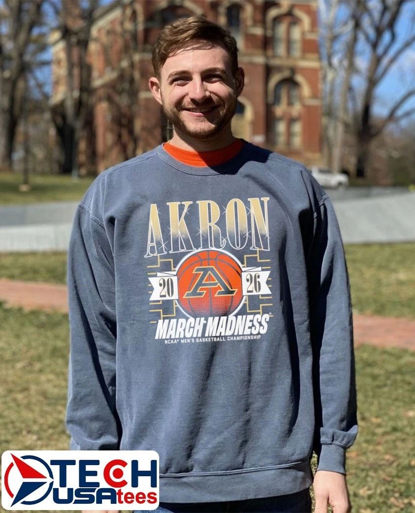 Akron Zips March Madness 2026 NCAA Men’s Basketball Championship shirt
