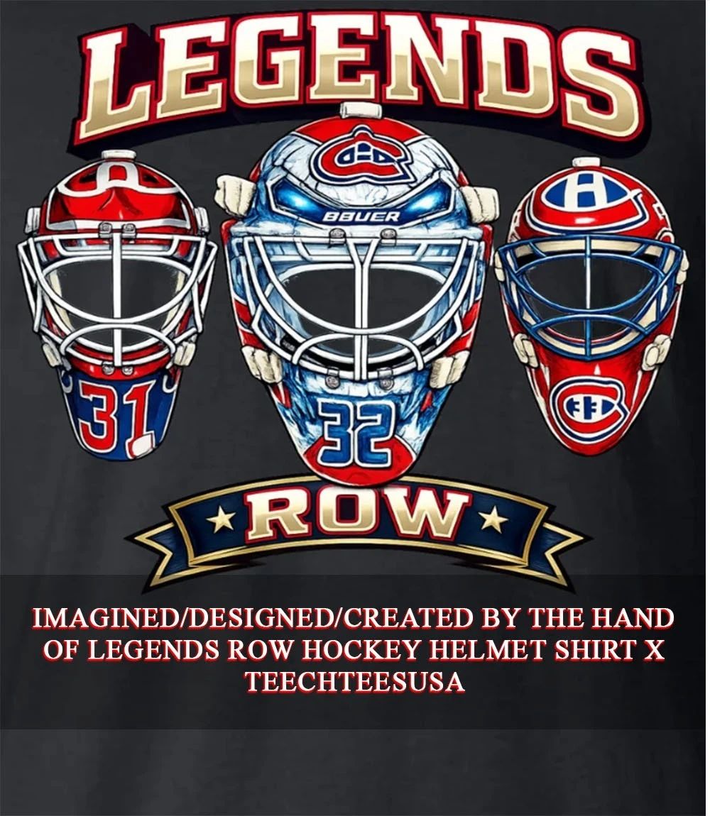 Legends Row hockey helmet shirt