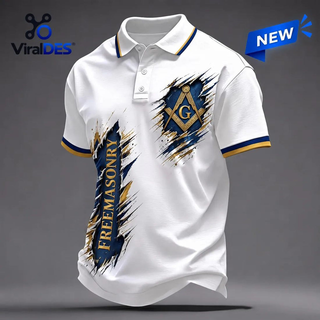 Freemasonry Square and Compasses Polo Shirt