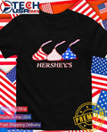 Hershey’s American flag shirt