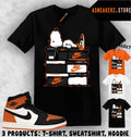 Shirt Match AJ 1 High OG Shattered Backboard Sneaker Matching Sneakerhead S Dog