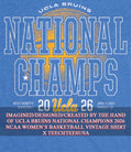 UCLA Bruins National Champions 2026 NCAA Women’s Basketball vintage shirt