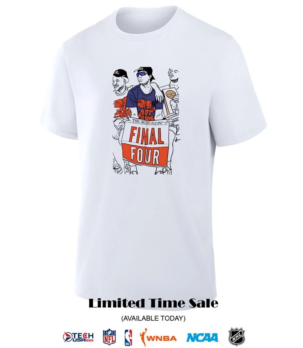The Daily Illini Final Four 2026 art shirt
