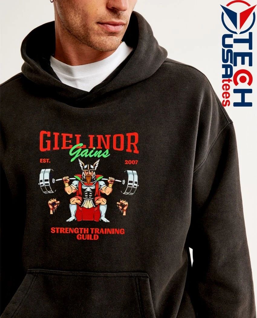Gielinor Gains Strength Training Guild RuneScape shirt
