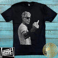 ANTHONY BOURDAIN ***MIDDLE FINGER*** T-SHIRT NEXT LEVEL