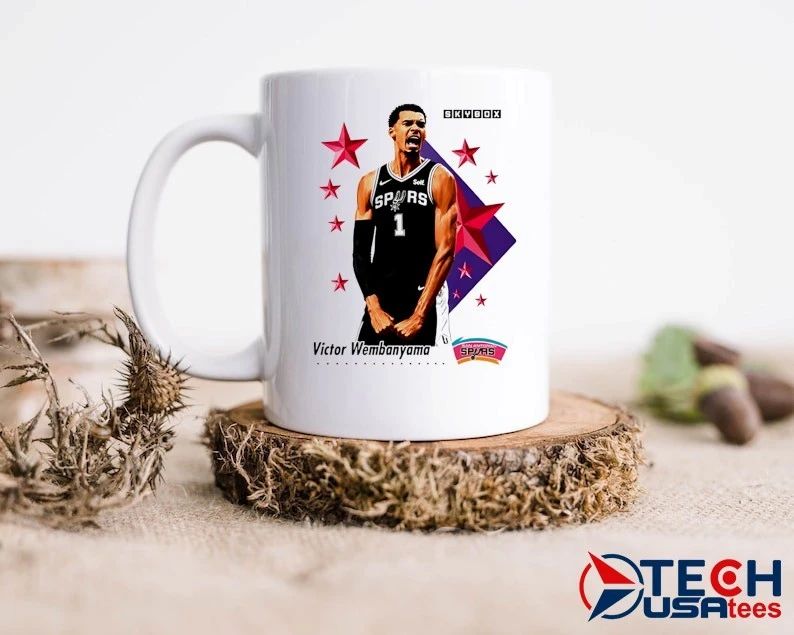 Victor Wembanyama San Antonio Spurs Basketball Skybox shirt
