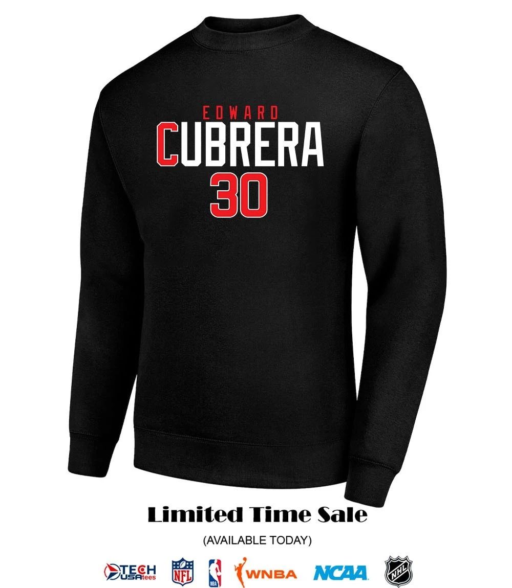 Edward Cabrera #30 Chicago Cubs Baseball shirt