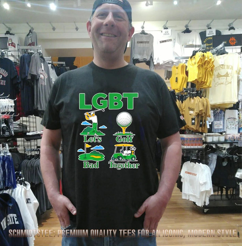 LGBT Let’s Golf Bad Together shirt