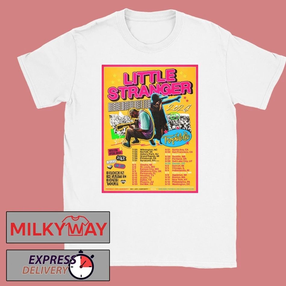 Little Stranger Broken Hearted Boys Tour 2026 North America Schedule Dates Shirt