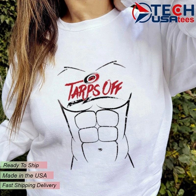 Carolina Hurricanes Hockey Tarps Off six pack shirt