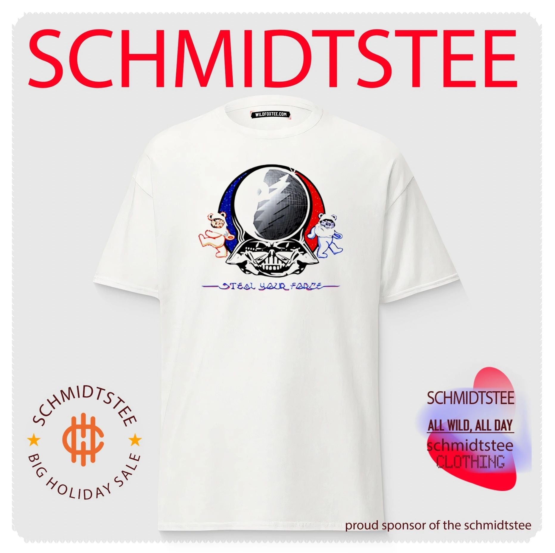 Steal Your Face Grateful Dead Darth Vader shirt