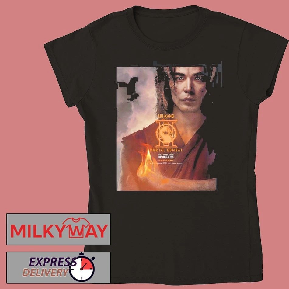 Mortal Kombat II Movie Exclusive Liu Kang Character Poster T-Shirt