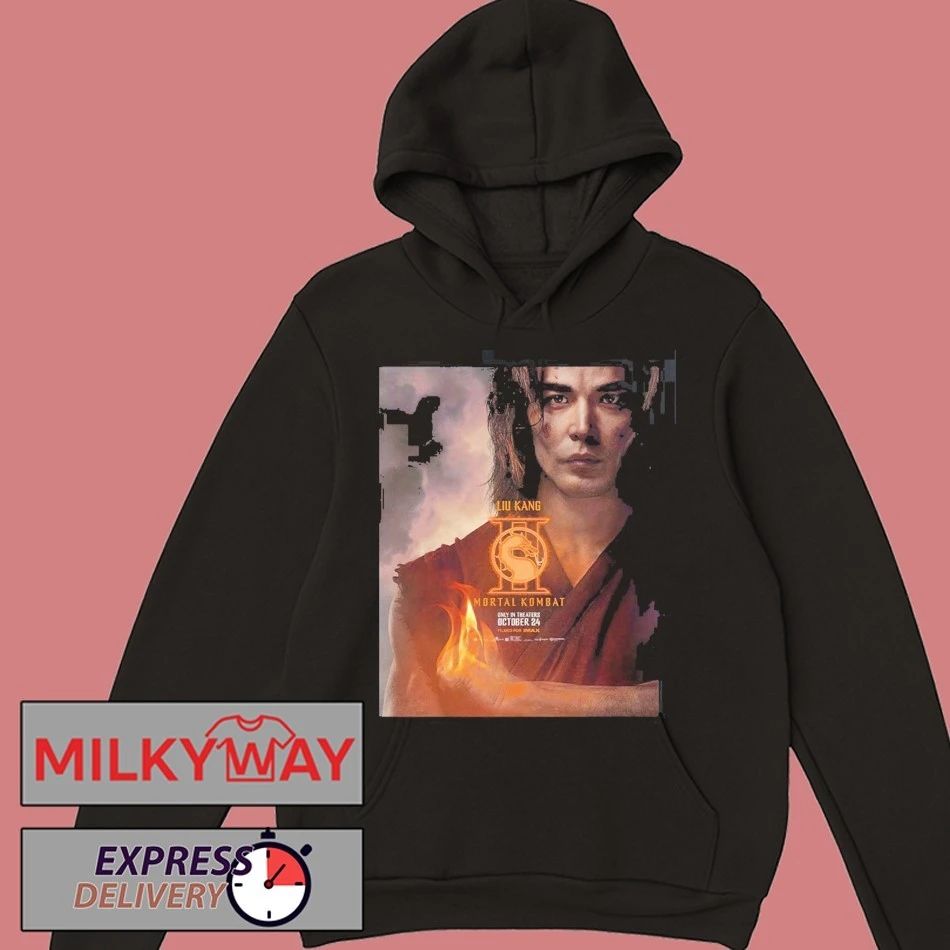 Mortal Kombat II Movie Exclusive Liu Kang Character Poster T-Shirt