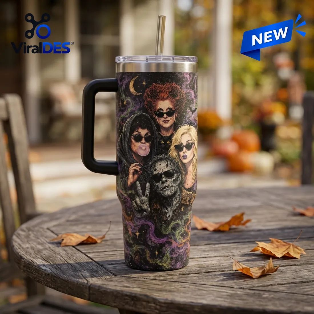 Hocus Pocus Amok 40oz Stanley Tumbler