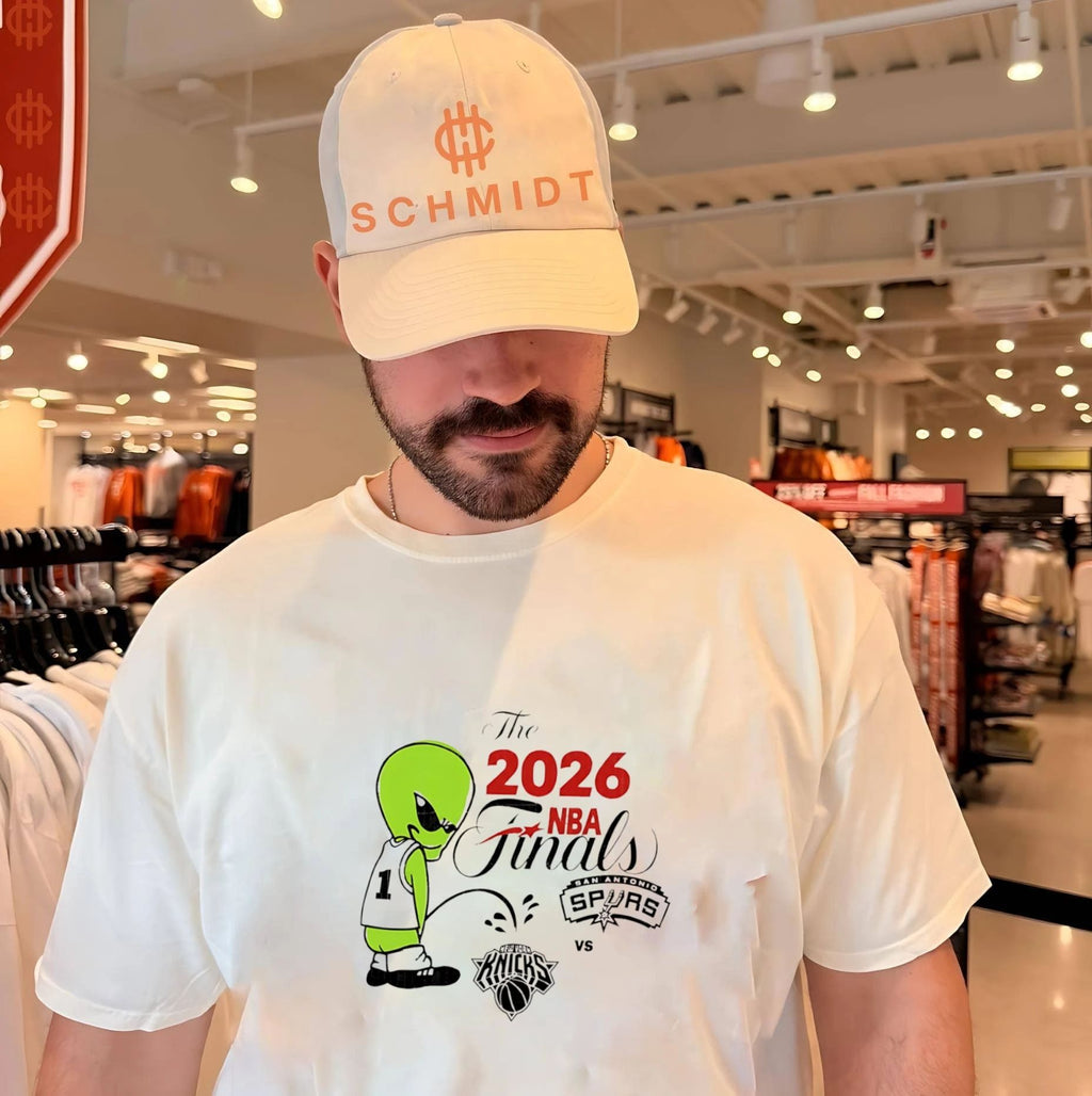 Spurs Wemby Alien Pee On Knicks 2026 NBA Finals shirt